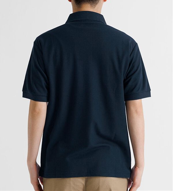 「＜アーノルド　パーマー＞ワンポイント刺しゅう鹿の子ポロシャツ（長袖・半袖）（メンズポロシャツ）」｜詳細画像