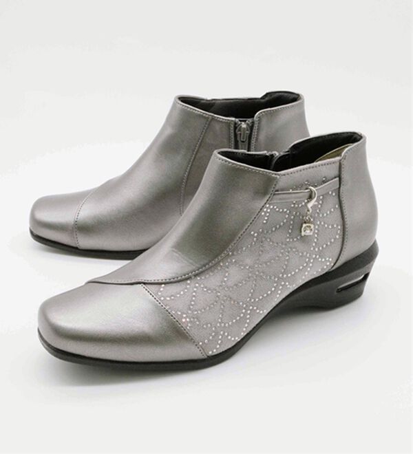 4Eビジュー使いショートブーツ - ベルーナ【公式】