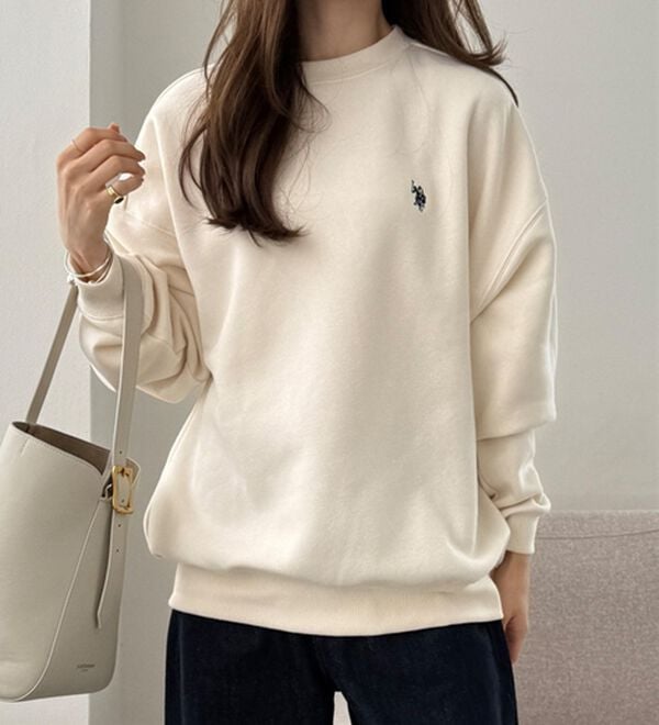 GeeRA（ジーラ）の「【U.S. POLO ASSN.】表ピーチ裏起毛スウェット（トレーナー・スウェット）」｜詳細画像