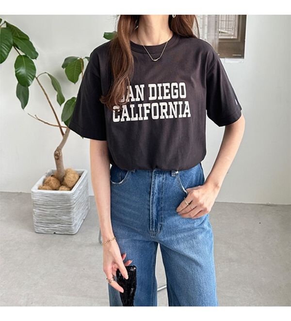 GeeRA（ジーラ）の「【ｃｈａｍｐｉｏｎ】ロゴＴシャツ（Tシャツ）」｜詳細画像