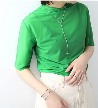 GeeRA（ジーラ）の「シアープチハイネックプルオーバー（カットソー）」