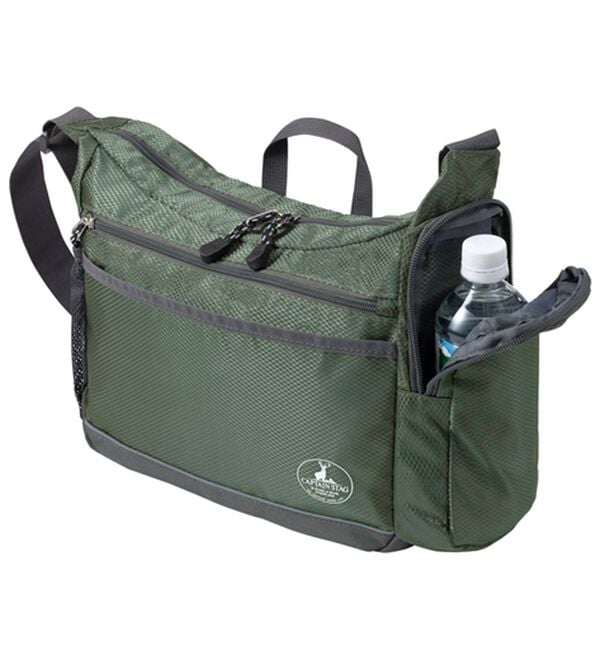 「＜キャプテンスタッグ＞旅行に最適！多機能軽量ショルダー（メンズショルダーバッグ）」｜詳細画像