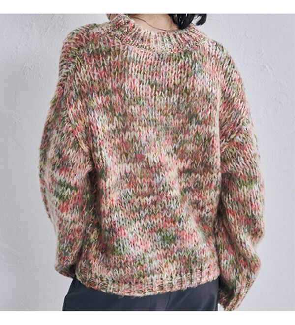 RANAN（ラナン）の「ミックスカラーシャギーニット（ニット・セーター）」｜詳細画像