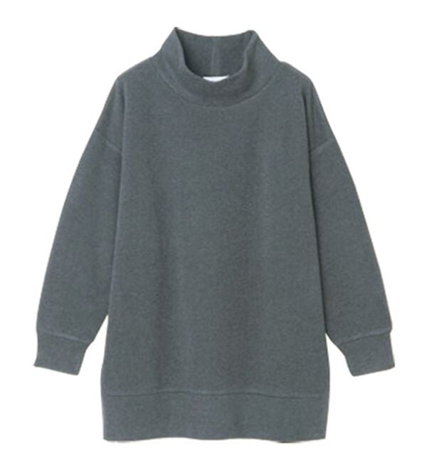 RANAN（ラナン）の「【アンチピリング】裏起毛ハイネックプルオーバー（カットソー）」｜詳細画像