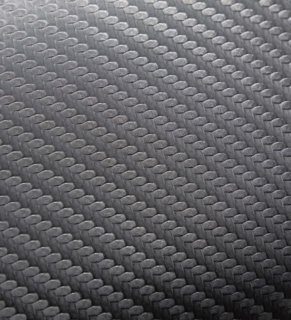 「＜カンサイ・ヤマモト・オム＞カーボン調財布　ラウンド長財布（メンズ財布・パスケース）」｜詳細画像