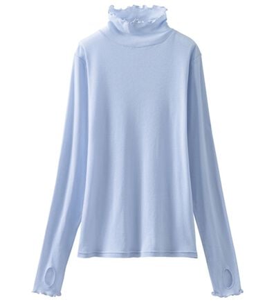 LAVIENNE（ラヴィエンヌ）の「【医師オススメ】綿１００％ＵＶ対策涼やかシアーインナー＜素肌ベール＞（肌着・インナーウェア）」