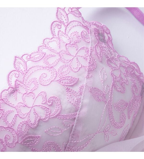 YU'NOW（ユナウ）の「ぷるるん谷間のノンワイヤーブラ＆ショーツ（ブラジャー＆ショーツセット）」｜詳細画像