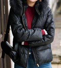 RANAN（ラナン）の「リアルファー付ダウンショートコート（ショートコート）」