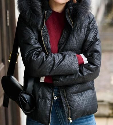 RANAN（ラナン）の「リアルファー付ダウンショートコート（ショートコート）」