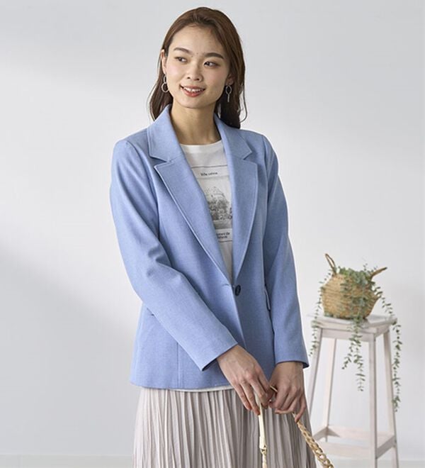 BELLUNA（ベルーナ）の「＜楽スタフィット＞シリーズ（ジャケット・パンツ・ベスト）（フルレングスパンツ）」｜詳細画像