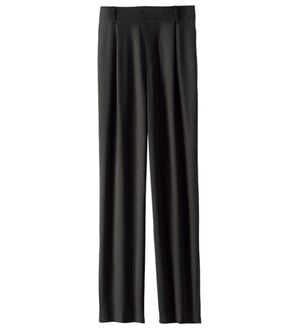 BELLUNA（ベルーナ）の「シャリのび！速乾テーパードパンツ（テーパードパンツ）」｜黒