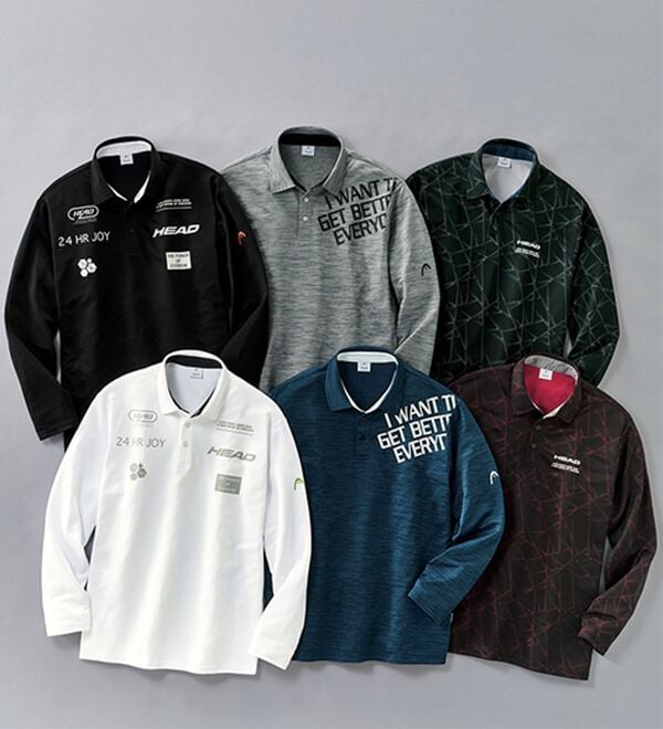 「＜ヘッド＞スポーティロゴデザインポロシャツ（メンズポロシャツ）」｜詳細画像