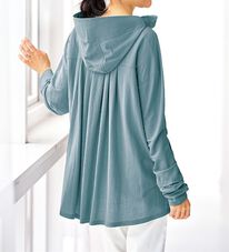 BELLUNA（ベルーナ）の「【接触冷感】絶対に焼けたくない！後プリーツＵＶパーカー（パーカー）」