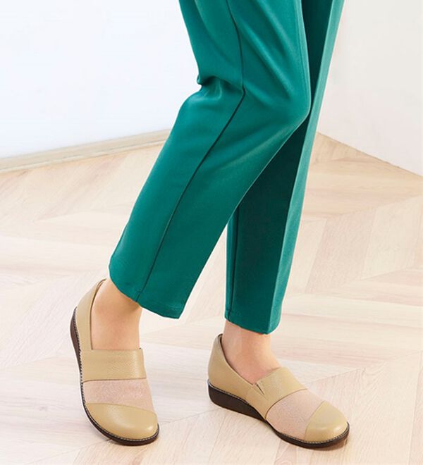 ルフラン（ルフラン）の「メディフィット５Ｅストレッチ切り替えスリッポン（スリッポン）」｜詳細画像