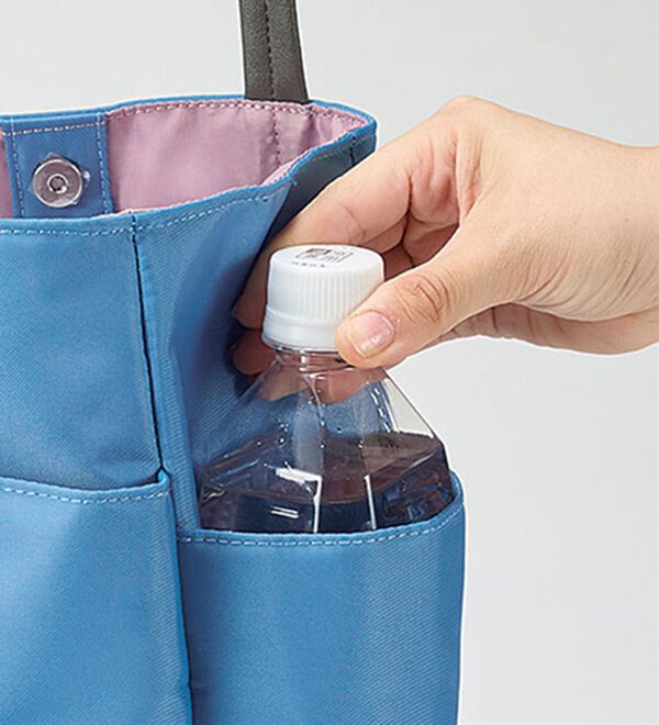 BELLUNA（ベルーナ）の「Ａ４対応！ポケットいっぱい刺繍トート（トートバッグ）」｜詳細画像