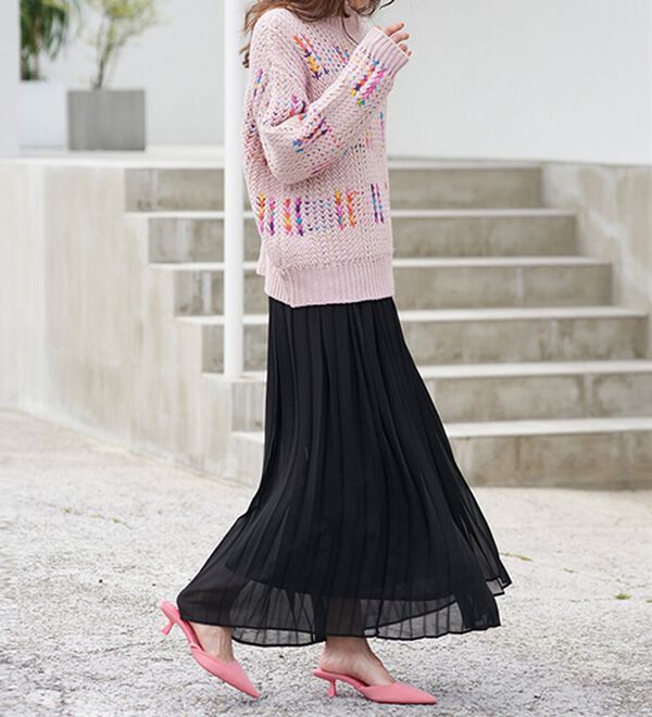 RANAN（ラナン）の「カラフルニットプルオーバー（ニット・セーター）」｜詳細画像