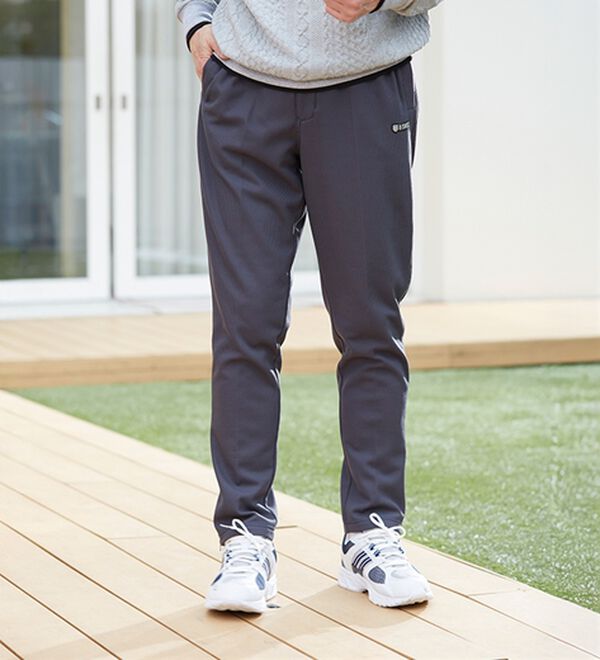 「【３本組】＜ケー・スイス＞便利仕様！吸汗速乾ジャージパンツ（メンズフルレングスパンツ）」｜詳細画像