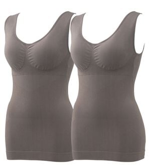 「【２枚組】整体師監修！骨盤サポートシェイパー同色２枚組（ボディスーツ・シェイパー）」｜チャコールグレー