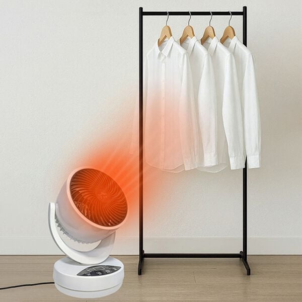 「温風も出るサーキュレーター（扇風機・サーキュレーター）」｜詳細画像