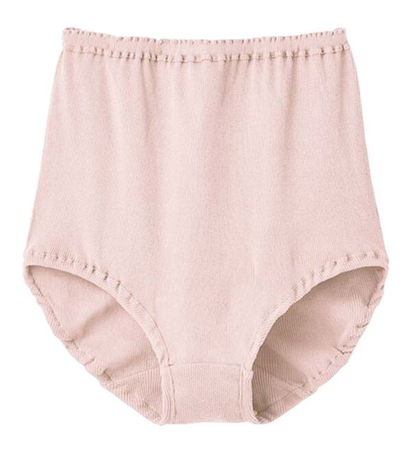 LAVIENNE（ラヴィエンヌ）の「綿１００％オーガニックコットンハーフトップブラ・リブショーツ（別売）（ブラジャー）」｜詳細画像