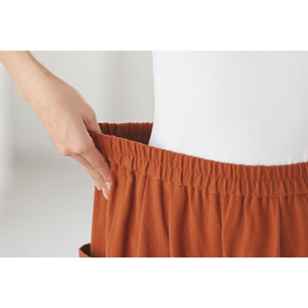 BELLUNA（ベルーナ）の「綿１００％サイドポケットパンツ（フルレングスパンツ）」｜詳細画像