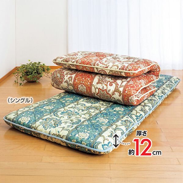 「抗菌防臭防ダニ　吸汗速乾機能ボリューム敷布団（敷布団）」｜詳細画像