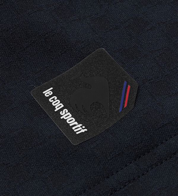 「＜ルコック＞３ＷＡＹチェックジャカード半袖シャツ＆インナーシャツ（メンズポロシャツ）」｜詳細画像