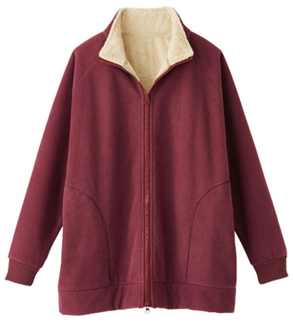 BELLUNA（ベルーナ）の「防風シート入り裏ボアあったかジャケット（ブルゾン）」｜詳細画像