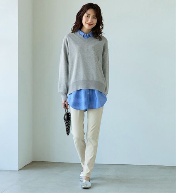 BELLUNA（ベルーナ）の「美ストレッチ素材レギンスパンツ【Ｐｒｉｍａ　Ｆｉｔ　Ｐａｎｔｓ】（スパッツ・レギンス）」｜詳細画像