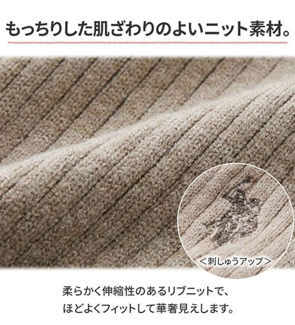 GeeRA（ジーラ）の「【U.S. POLO ASSN.】ポロ衿リブニット（ニット・セーター）」｜詳細画像