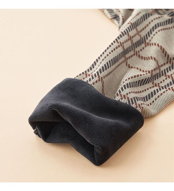 BELLUNA（ベルーナ）の「裏ベロアポケット付ハイネックチュニック（チュニック）」｜詳細画像