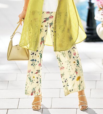 BELLUNA（ベルーナ）の「トレンド感が薫る！ポケット付ワイドパンツ（ワイドパンツ・ガウチョ）」