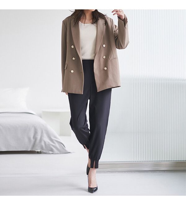 RANAN（ラナン）の「金ボタンダブルテーラードジャケット（テーラードジャケット）」｜詳細画像