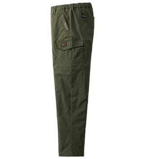 「アウトドアプロダクツ　年間定番らくらくカーゴパンツ（メンズフルレングスパンツ）」｜カーキ