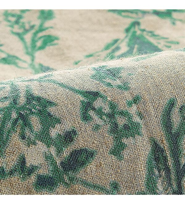 BELLUNA（ベルーナ）の「麻綿肩ボタンデザイン花柄プリントチュニック（チュニック）」｜詳細画像