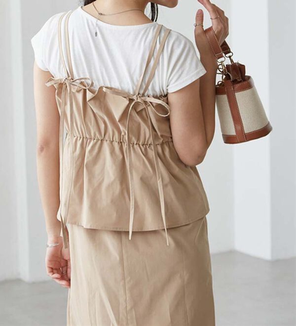 RANAN（ラナン）の「ダブルストラップドッキングワンピース（その他ワンピース）」｜詳細画像