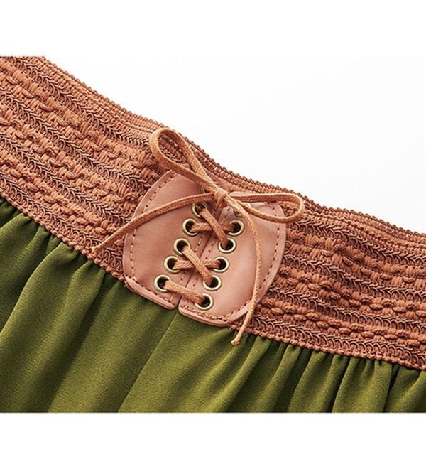 RANAN（ラナン）の「ウエストデザインパンツ（フルレングスパンツ）」｜詳細画像