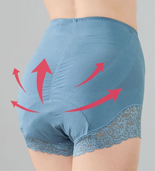 「【５色組】新・骨盤底筋サポート安心ショーツ（安心ショーツ）」｜詳細画像