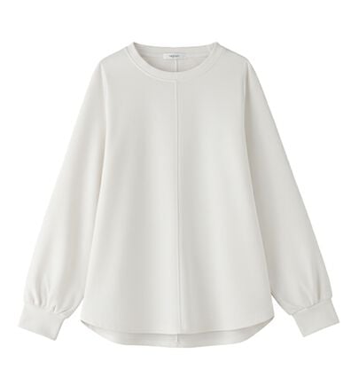 BELLUNA（ベルーナ）の「きれい見えジョーゼット素材Tブラウス（ブラウス）」