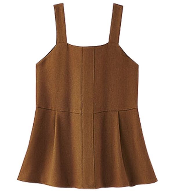 BELLUNA（ベルーナ）の「【2点セット】ウーリッシュ素材ビスチェセットアップ（セットアップ）」｜詳細画像