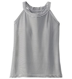 BELLUNA（ベルーナ）の「【水陸両用機能付！】リブ素材カップ付タンクトップ（タンクトップ・キャミソール）」｜ボーダー