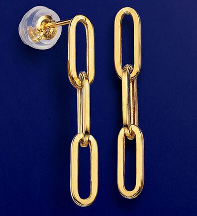 BELLUNA（ベルーナ）の「クリップチェーンピアス（イヤリング・ピアス）」