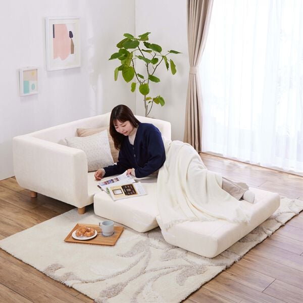 iellio（イエリオ）の「脚付３ｗａｙソファベッドＯｌｉｎ（ソファ）」｜詳細画像