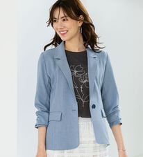 BELLUNA（ベルーナ）の「＜楽スタフィット＞テーラードジャケット（テーラードジャケット）」