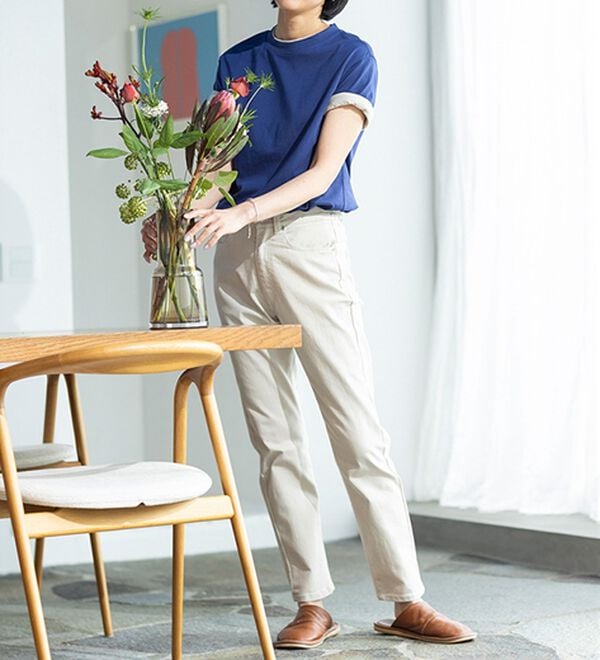 BELLUNA（ベルーナ）の「新！スーパーストレッチ素材デニムパンツ（フルレングスパンツ）」｜詳細画像