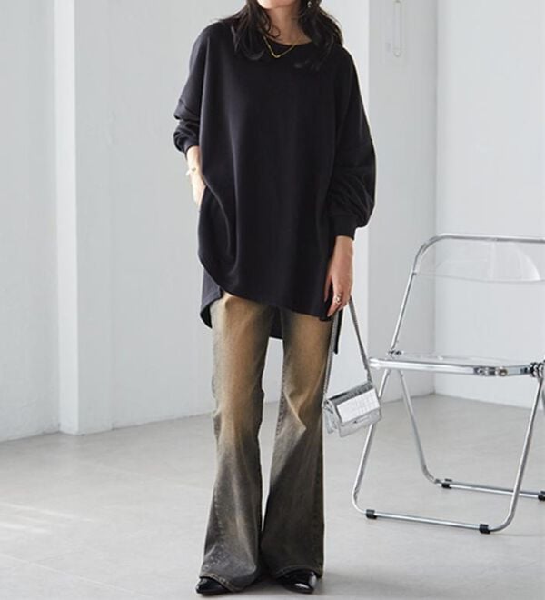 RANAN（ラナン）の「オーバーサイズスウェットＴ（カットソー）」｜詳細画像