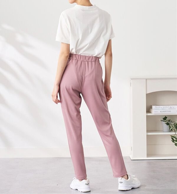 BELLUNA（ベルーナ）の「＜ＥＬＬＥ　Ａｃｔｉｖｅ＞ハニカムメッシュ素材ジャージパンツ（その他パンツ）」｜詳細画像