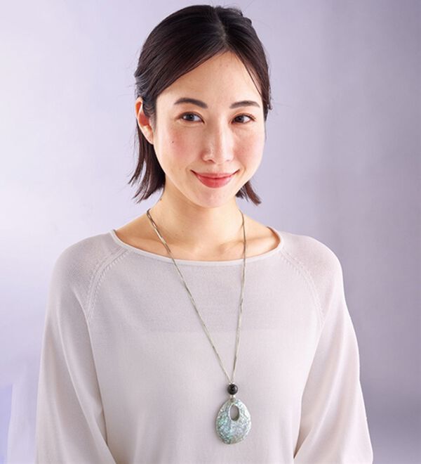 BELLUNA（ベルーナ）の「水牛使いシェルペンダント（その他ファッション小物）」｜詳細画像