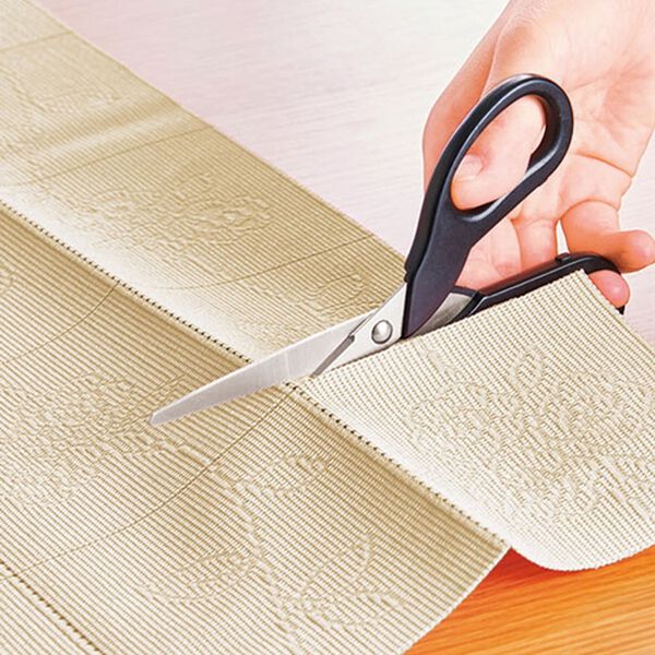 「日本製テイジン糸使用　断熱アコーディオンカーテン（のれん・間仕切り・カフェカーテン）」｜詳細画像