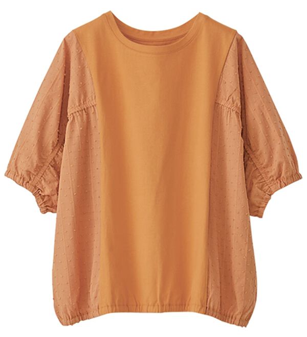 BELLUNA（ベルーナ）の「＜猛暑対策＞風が通りぬけるドルマンプルオーバー（Tシャツ）」｜詳細画像